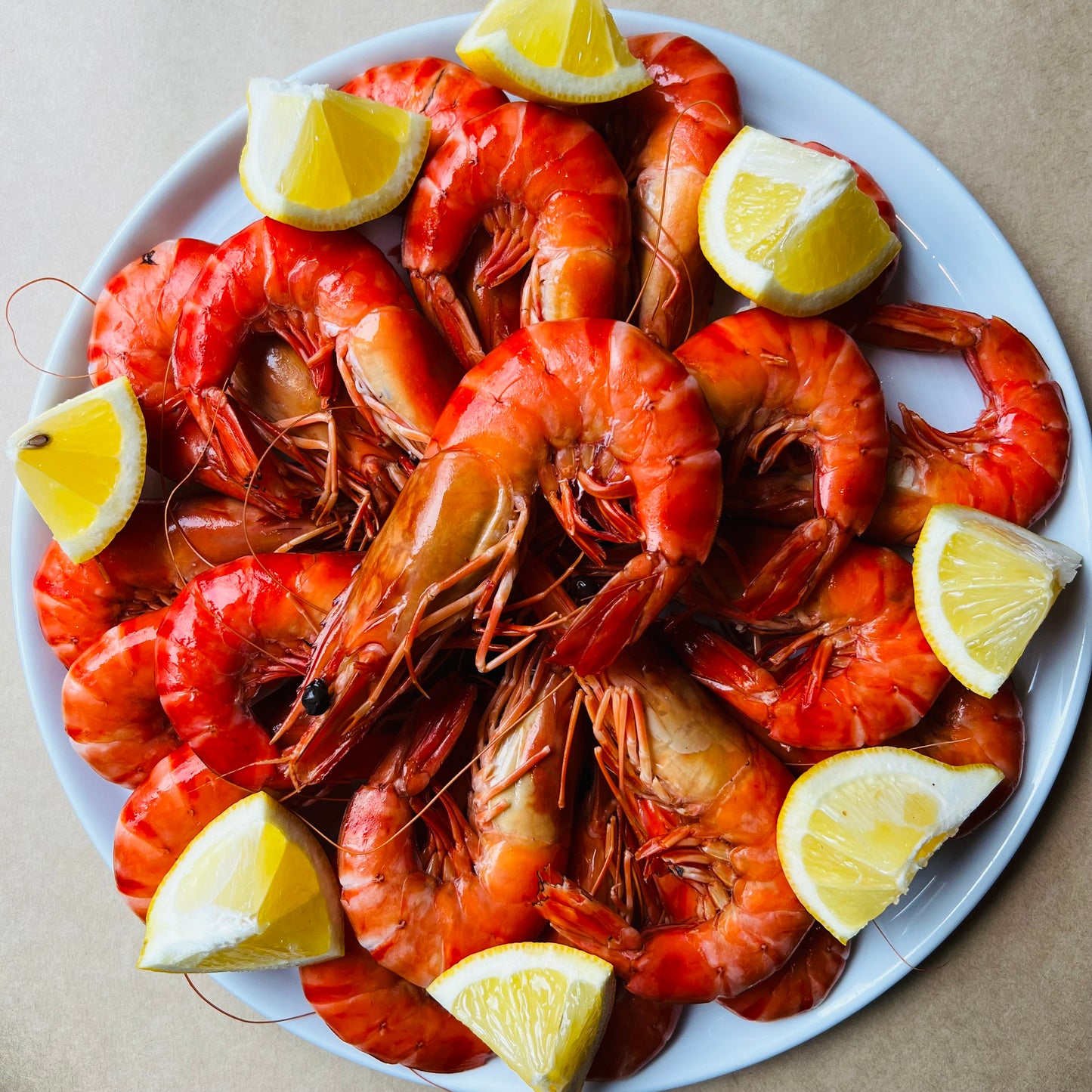 Extra Large Cooked Australian Tiger Prawns